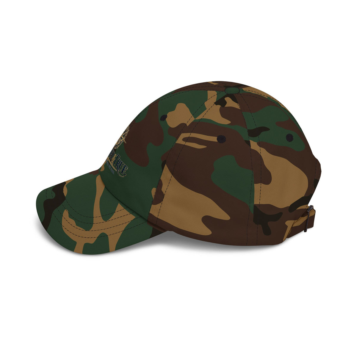 Anchored & True Nautical Dad Cap — Anchor Emblem Baseball Hat