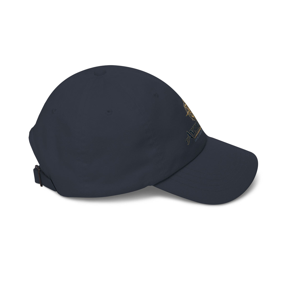 Anchored & True Nautical Dad Cap — Anchor Emblem Baseball Hat