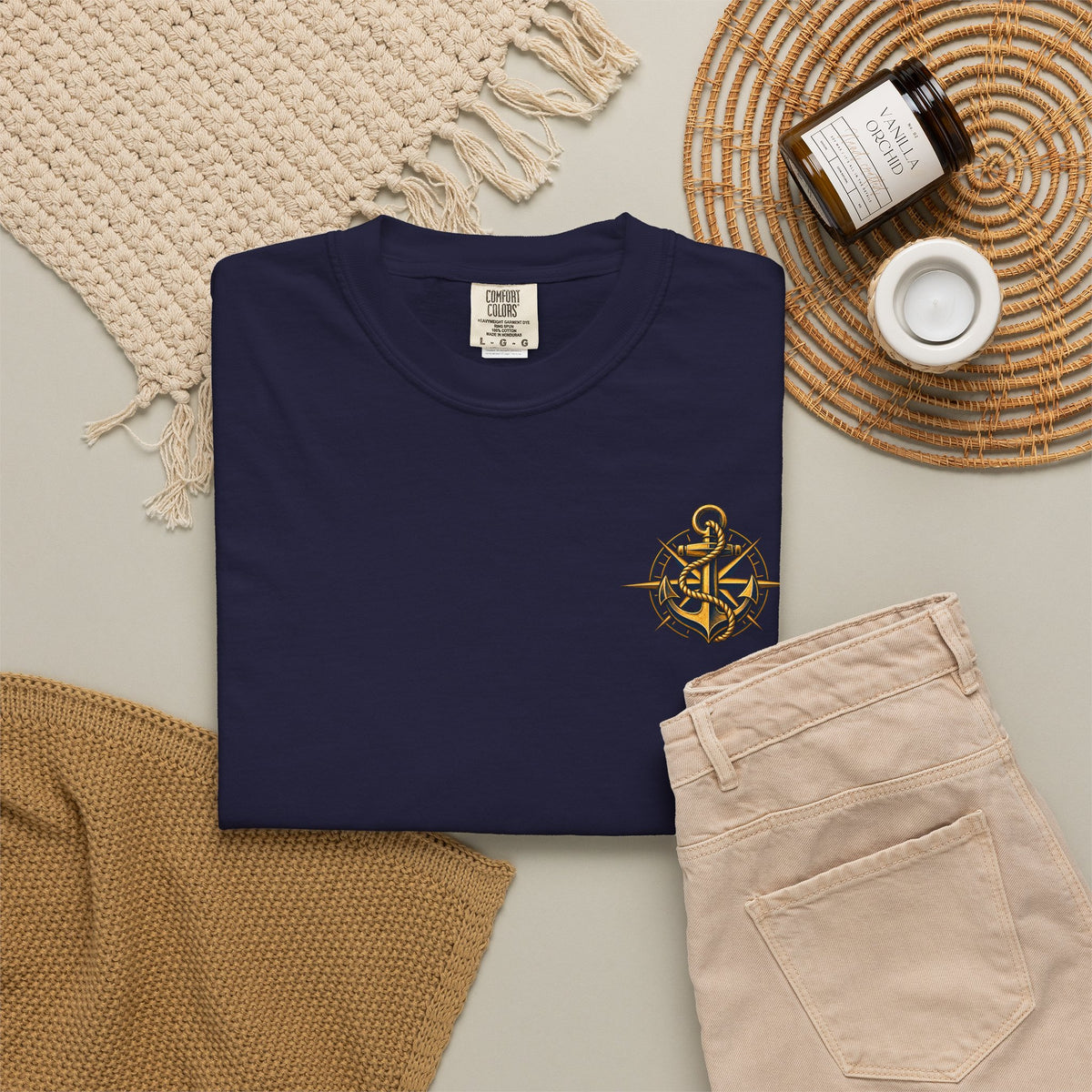 Raised On Saltwater T-Shirt | Nautical Surf Wave Graphic Tee