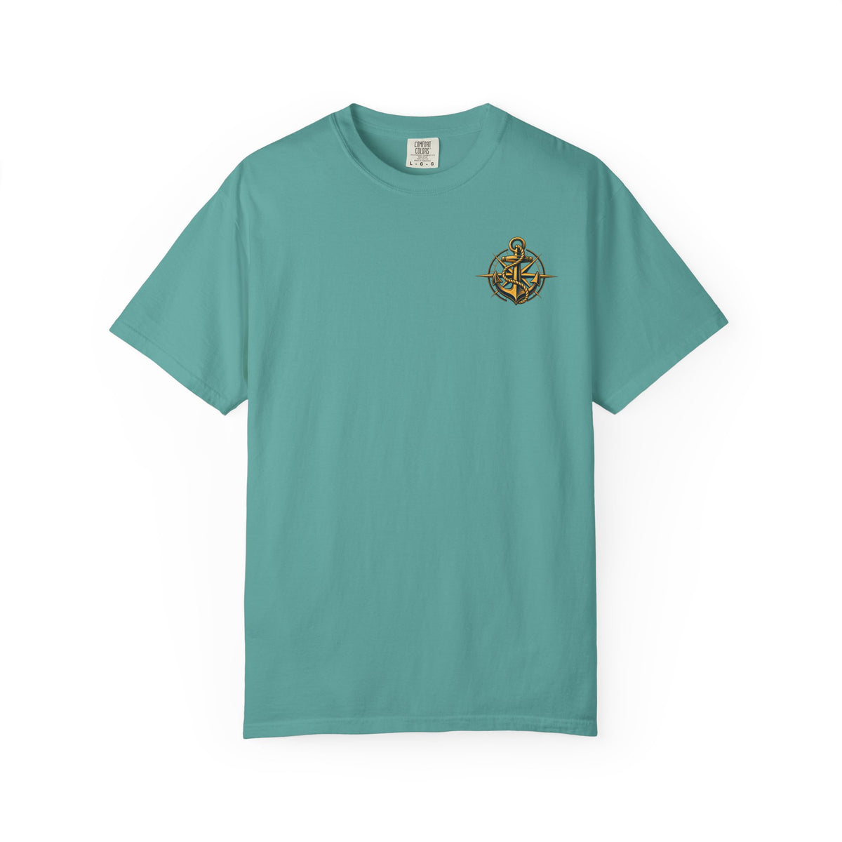 Raised On Saltwater T-Shirt | Nautical Surf Wave Graphic Tee