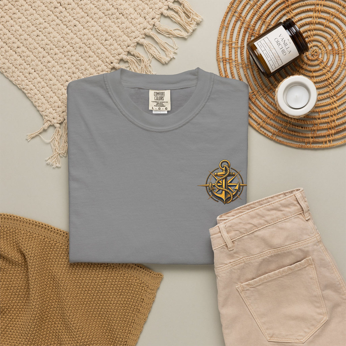 Raised On Saltwater T-Shirt | Nautical Surf Wave Graphic Tee