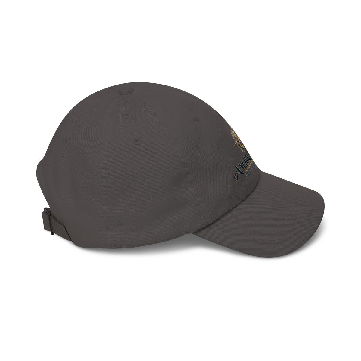 Anchored & True Nautical Dad Cap — Anchor Emblem Baseball Hat