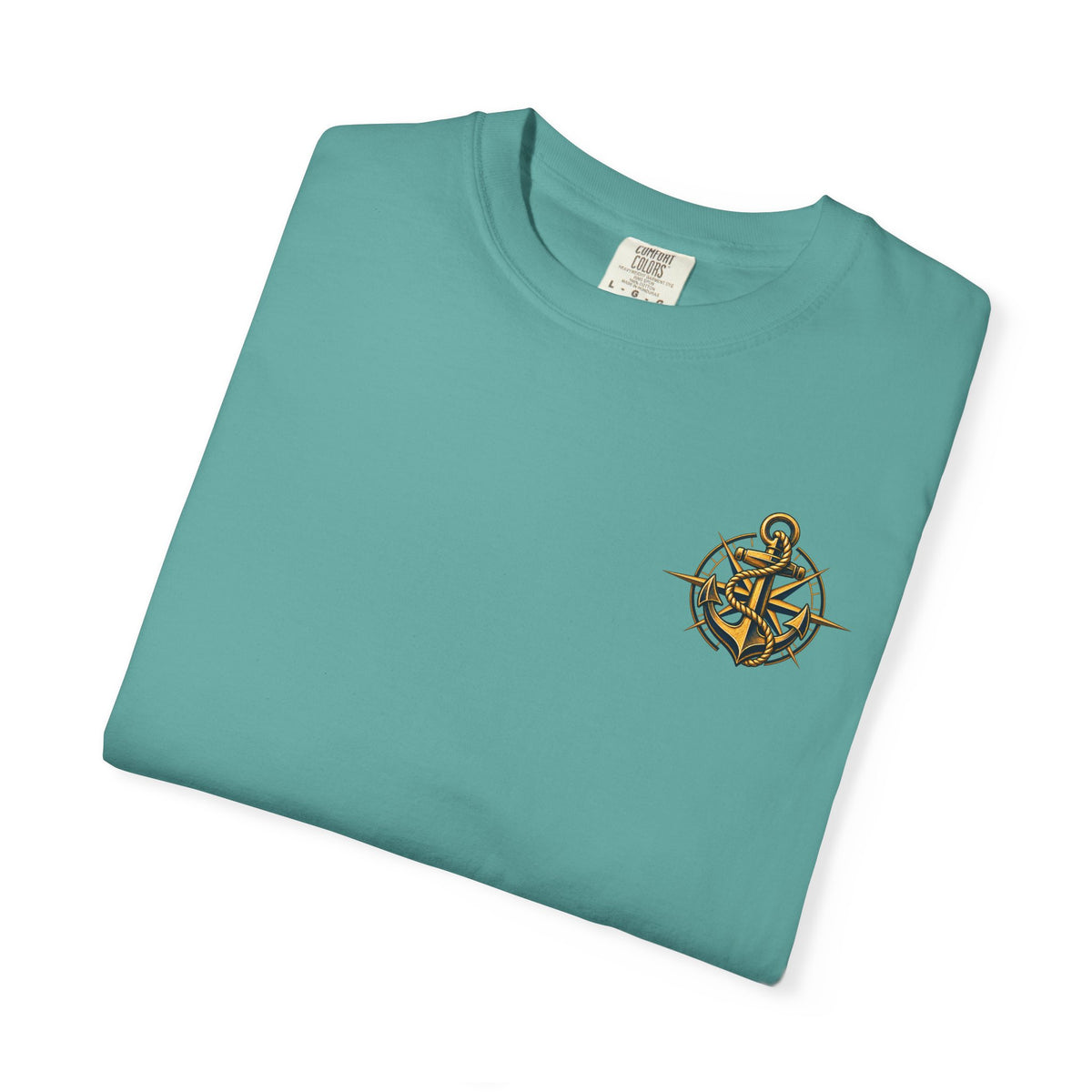 Raised On Saltwater T-Shirt | Nautical Surf Wave Graphic Tee